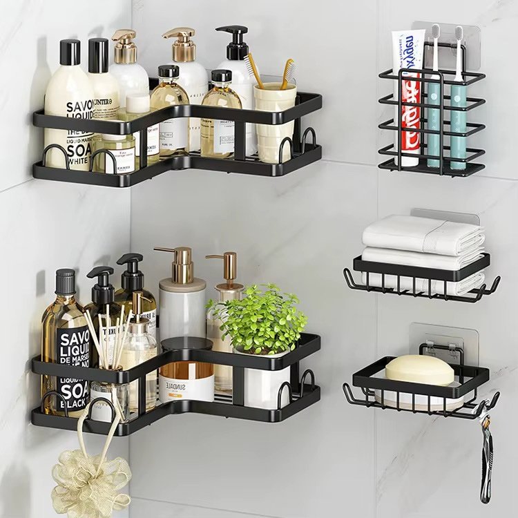 Étagère Douche Murale Adhésive 5 pièces – Image 3