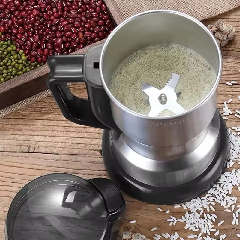 Moulin à Grain Électrique Multifonctionnel | Acier Inoxydable et Verre Trempé – Image 8