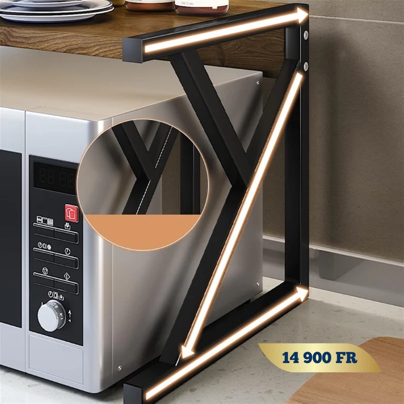🏠✨ Étagère Support Micro-ondes Multifonction ✨🏠 – Image 2