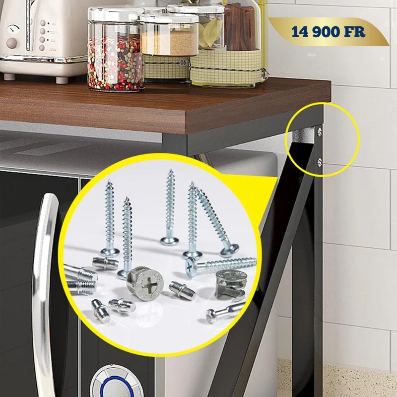 🏠✨ Étagère Support Micro-ondes Multifonction ✨🏠 – Image 3