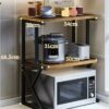 🏠✨ Étagère Support Micro-ondes Multifonction ✨🏠