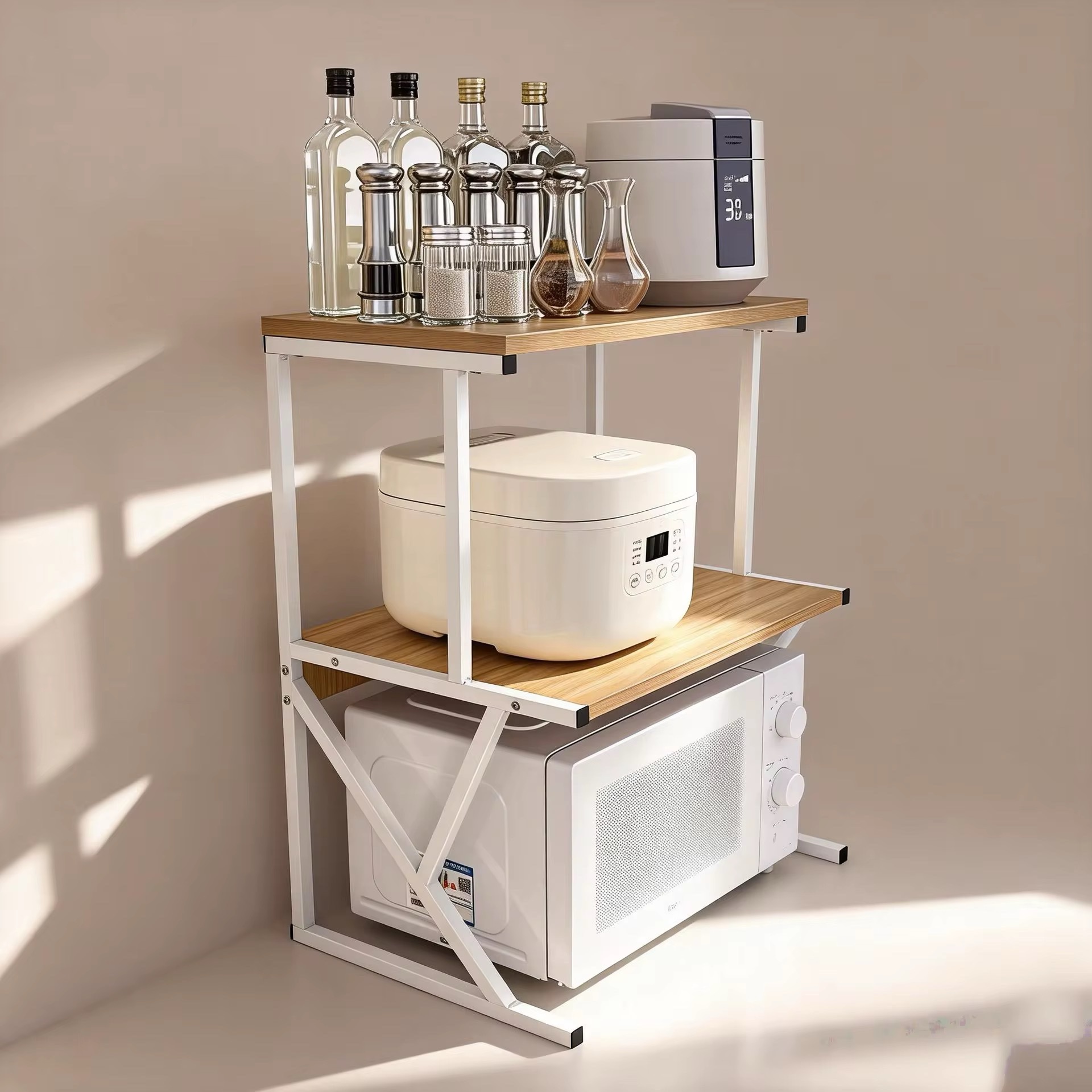 🏠✨ Étagère Support Micro-ondes Multifonction ✨🏠 – Image 4