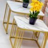 🪑 Lot de 2 tables basses gigognes – Design moderne