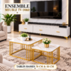 ✨ ENSEMBLE MEUBLE TV + TABLES BASSES MODERNES ✨