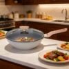 🍳 Poêle antiadhésive 32 cm avec ouverture