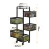 🧺 Étagère de rangement pour fruits & légumes – 6 paniers