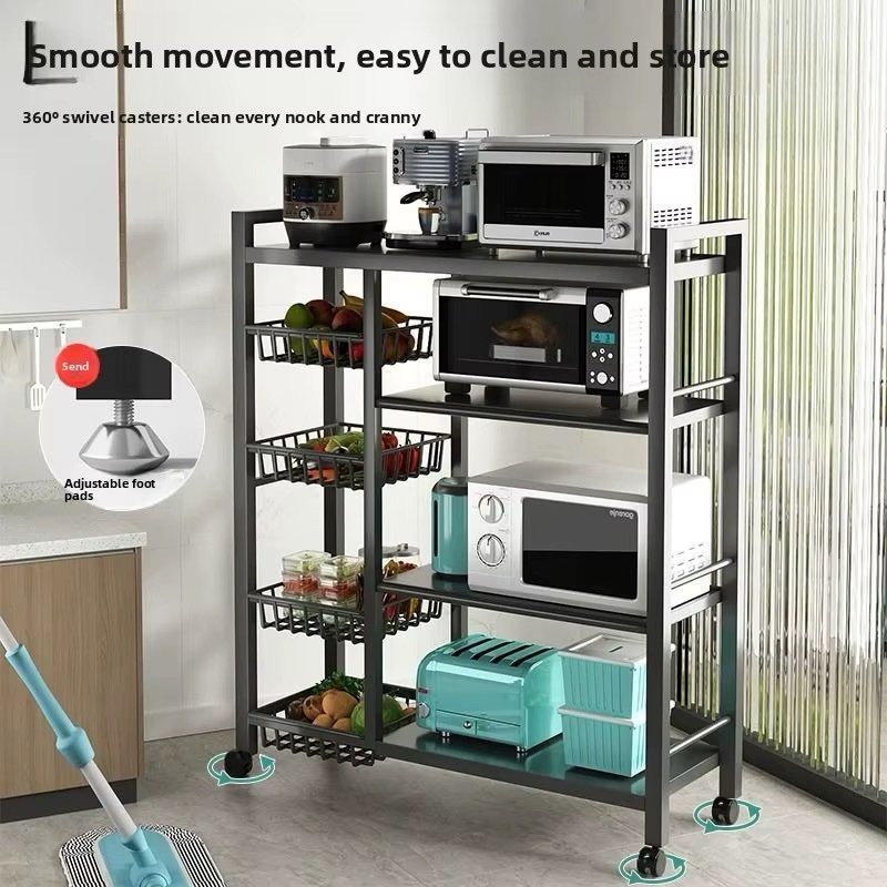Étagère de rangement multifonction à roulettes – Image 8