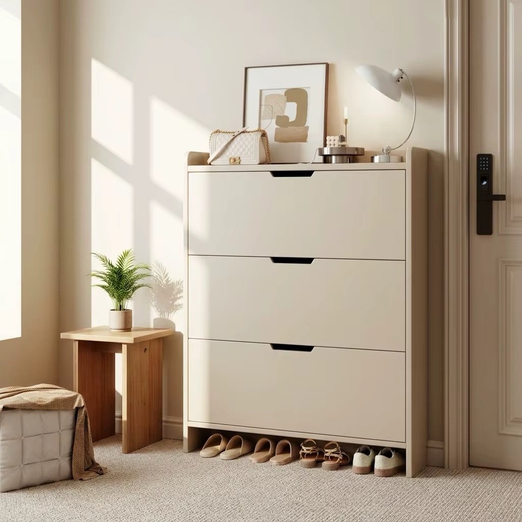 Meuble range-chaussures moderne à 3 abattants 👟 – Image 3