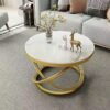 🪑 Table basse ronde 80 cm – Design élégant
