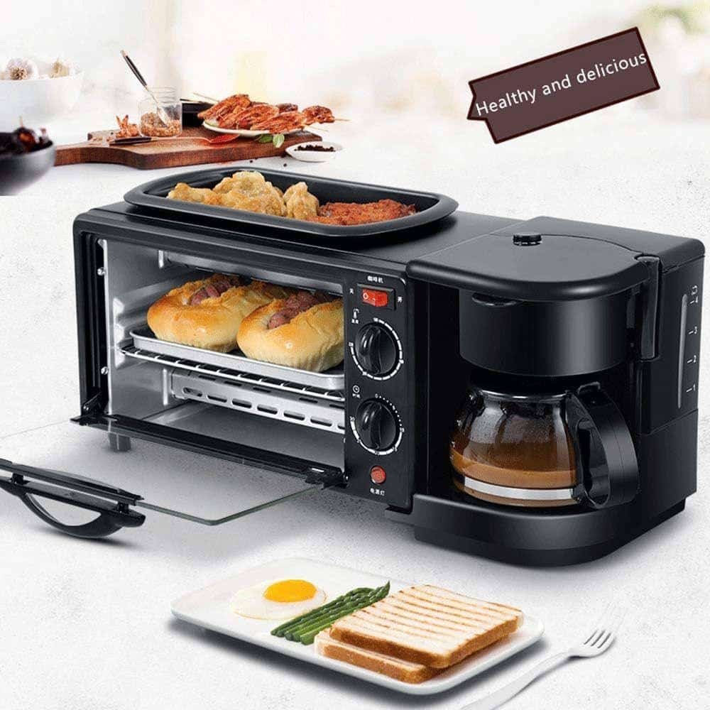 🍳 Machine 3-en-1 : Four + Cafetière + Plaque chauffante best quality – Image 3