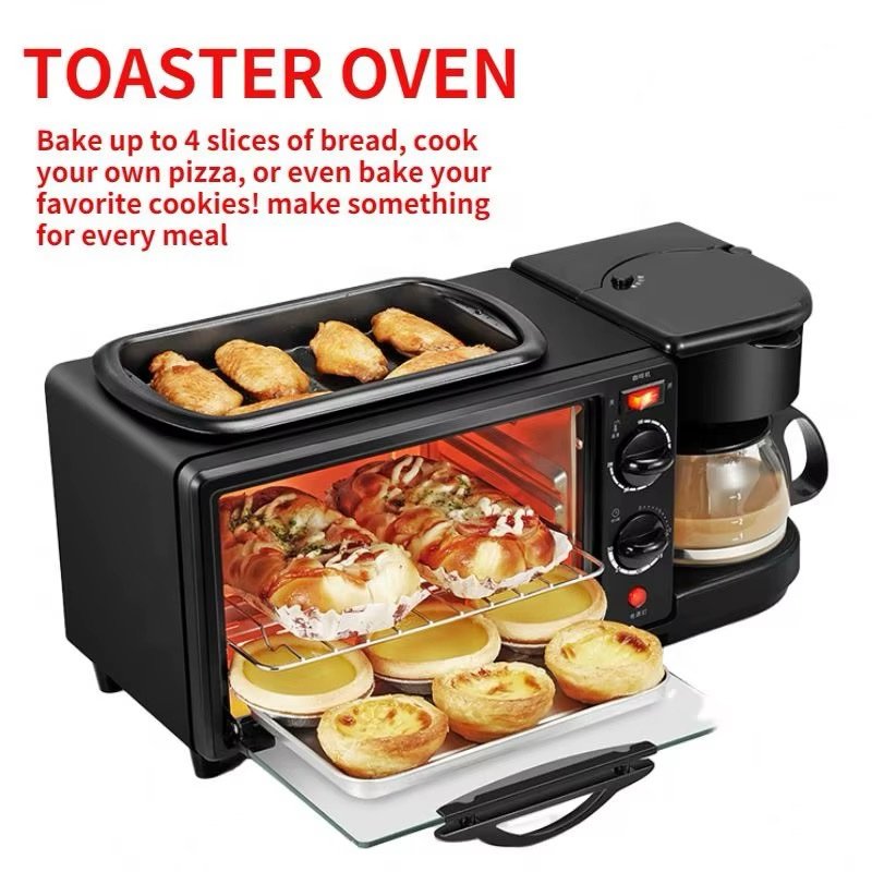 🍳 Machine 3-en-1 : Four + Cafetière + Plaque chauffante best quality – Image 5