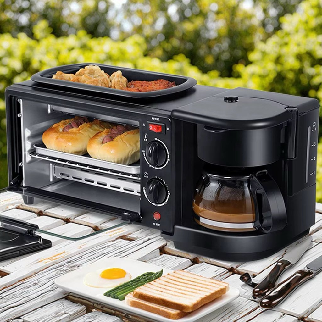 🍳 Machine 3-en-1 : Four + Cafetière + Plaque chauffante best quality – Image 9