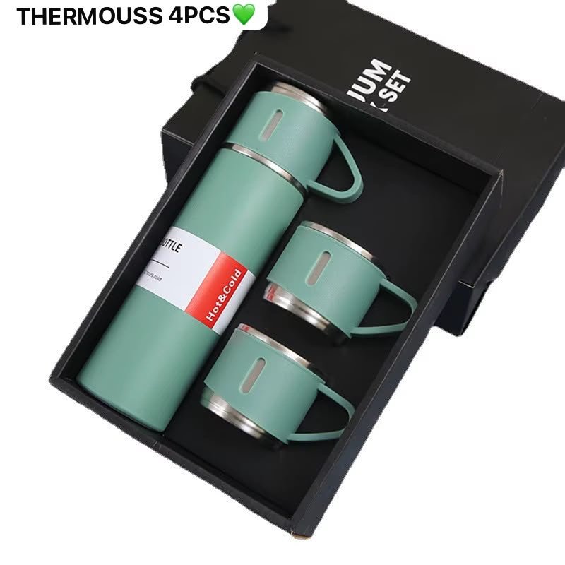 🖤 THERMOSS 4 PCS – Élégance & Praticité 💚 – Image 3