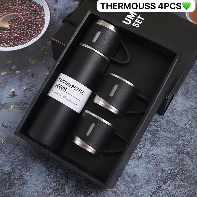 🖤 THERMOSS 4 PCS – Élégance & Praticité 💚 – Image 2