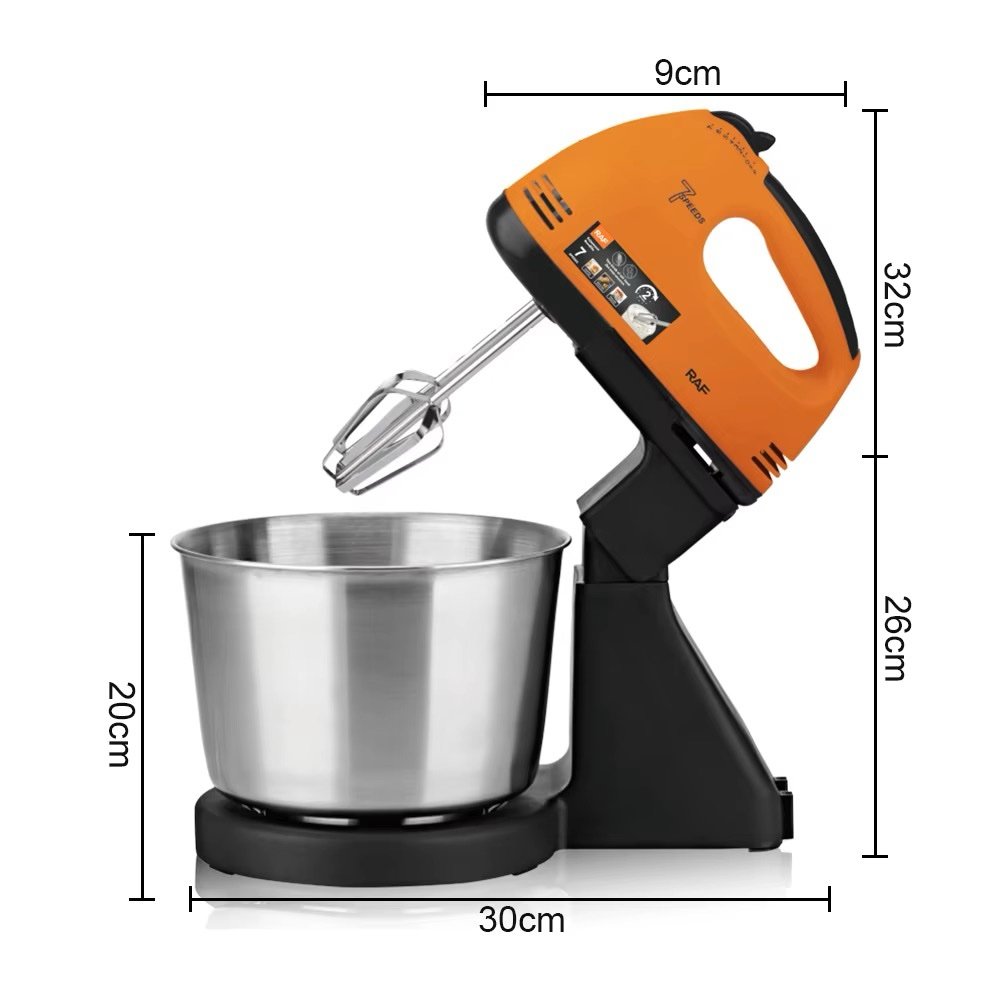 🍰 BATTEUR ÉLECTRIQUE RAF R.6637W – 2L EN INOX 🍰 – Image 5