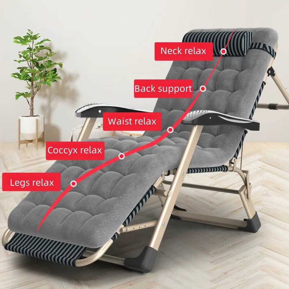Chaise pliable RELAX INCLINABLE – CONFORT & DÉTENTE – Image 4