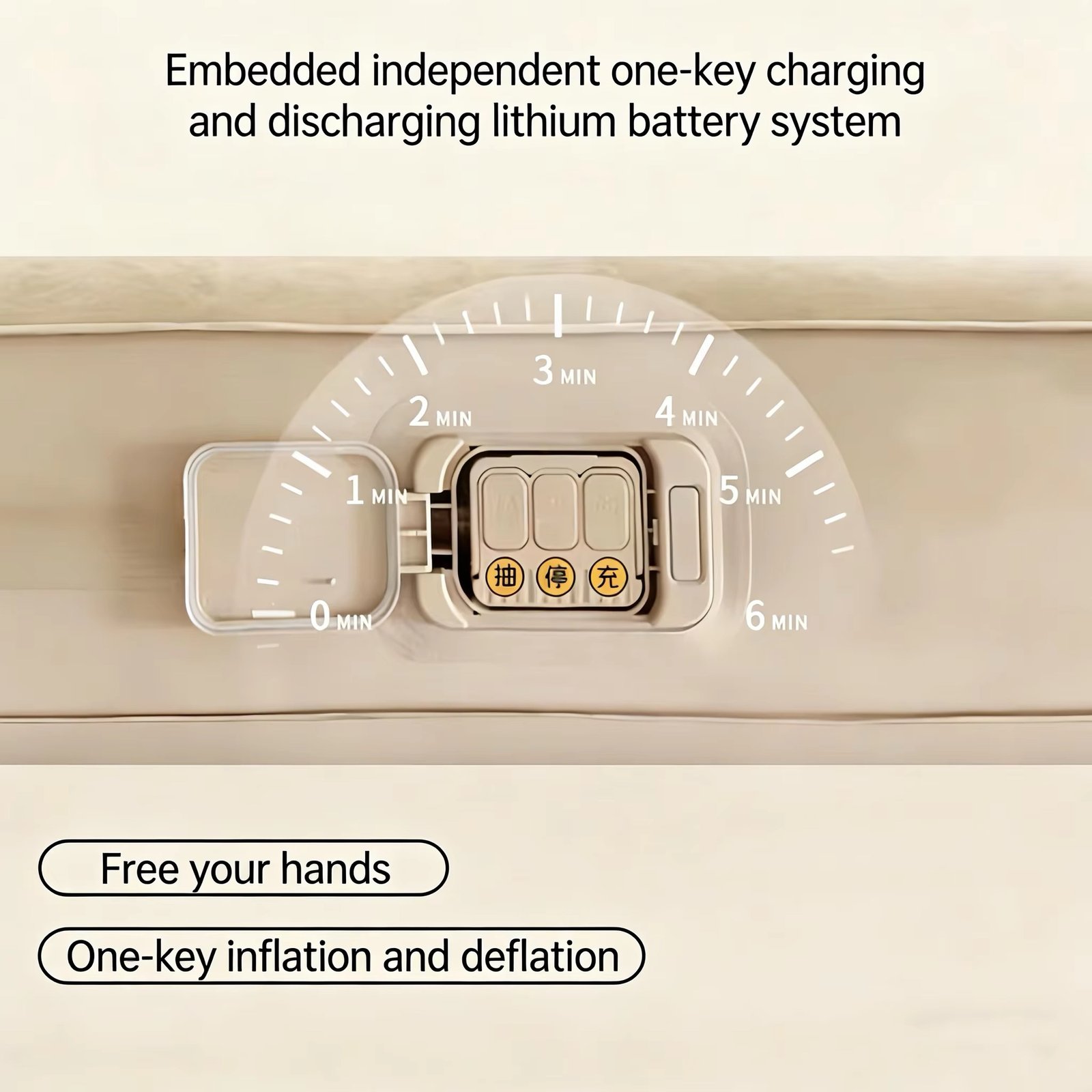 🛏️ MATELAS GONFLABLE 2 PLACES AVEC POMPE ÉLECTRIQUE INTÉGRÉE – Image 2